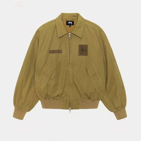 Stüssy Utility Bomber Jacket Olive - 1