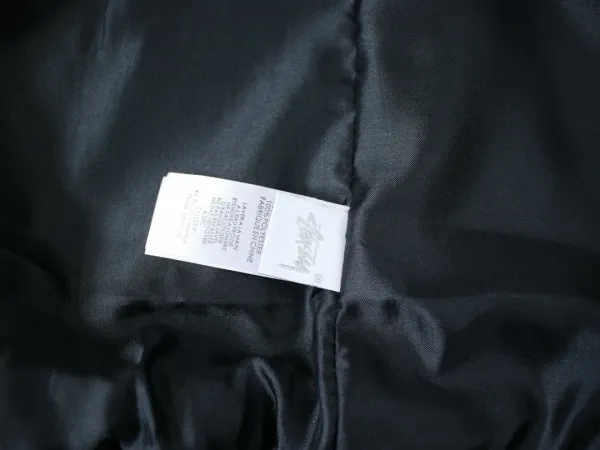 Stüssy Patchwork Varsity Jacket Black Outerwear - 34