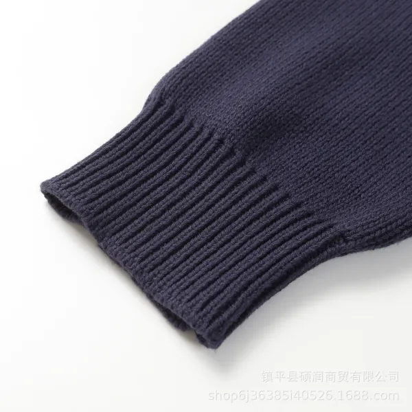 Human Made H Logo Knit Sweater Navy - 11