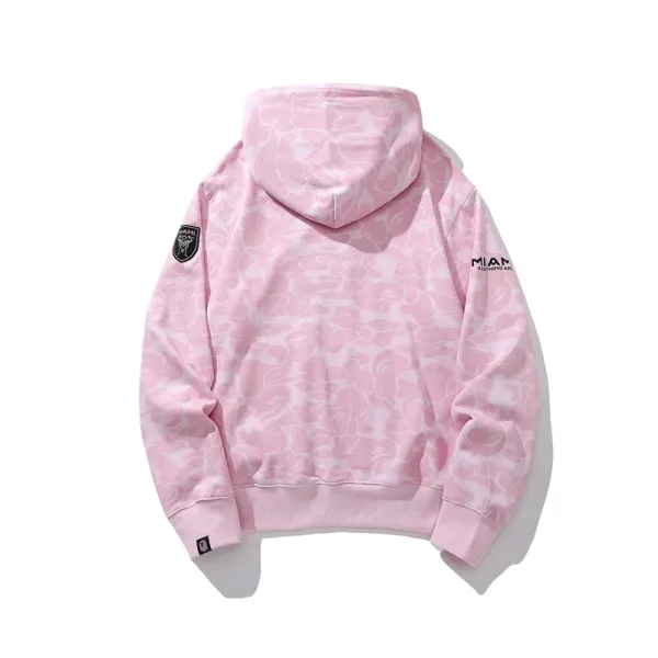 A Bathing Ape ABC Camo Hoodie White - 8