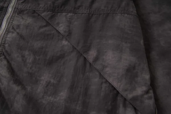 Stüssy Acid Wash Hooded Windbreaker Gray Outerwear - 7