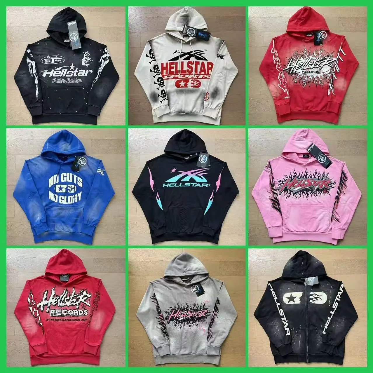 Hellstar Hoodies [40 styles]
