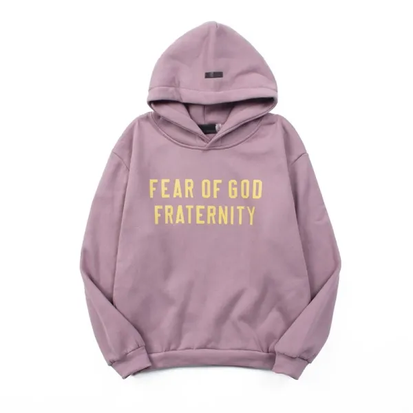 Fear of God Essentials Hoodie Dusty Pink Hoodie - 1