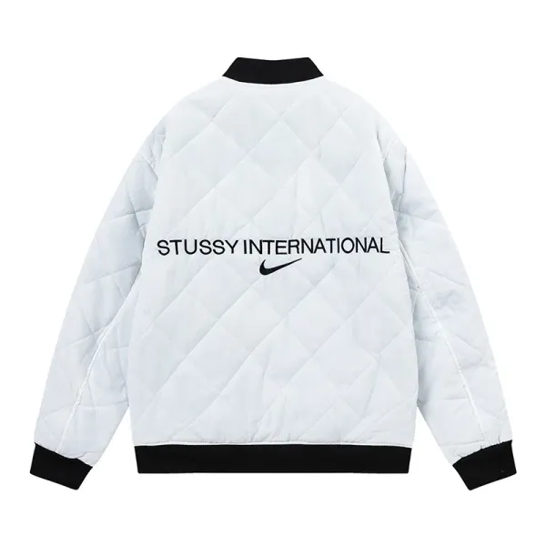 Stüssy Patchwork Varsity Jacket Black Outerwear - 7