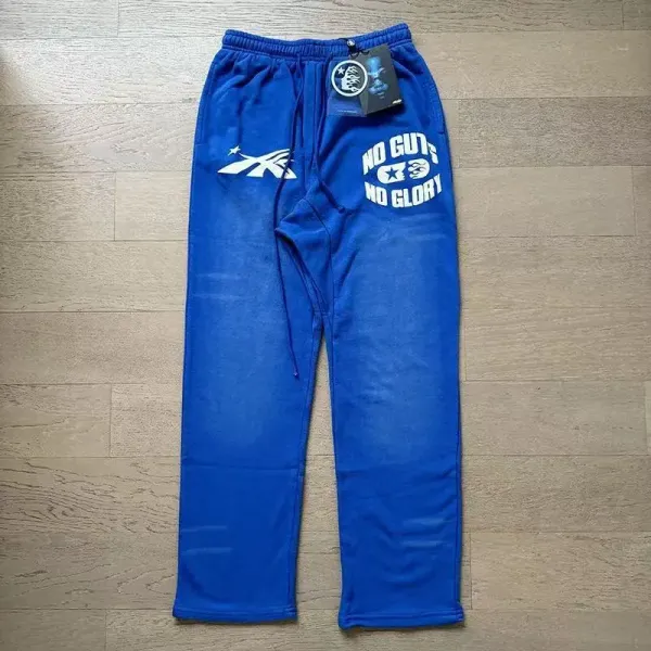 Records Star Flame Print Tie-Dye Sweatpants - 39