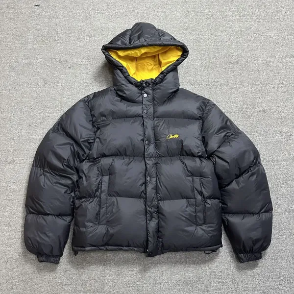 Raf Simons x Eastpak Yellow Quilted Bomber Jacket - 4