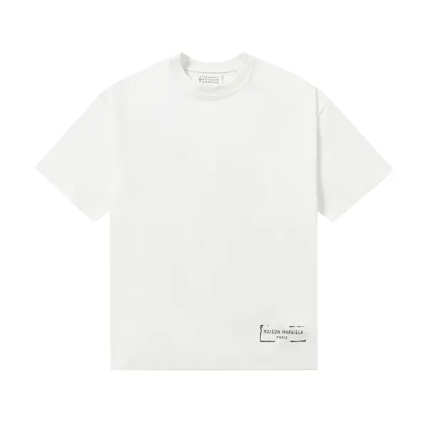 Maison Margiela Tabi Logo White T-Shirt - 1