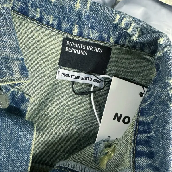 Enfants Riches Déprimés 2504 Water-Washed Denim Jacket - 11