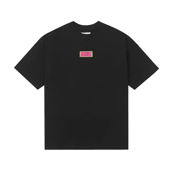 Sisterhood x Unknown Brand Ticket Patch Black T-Shirt - 1