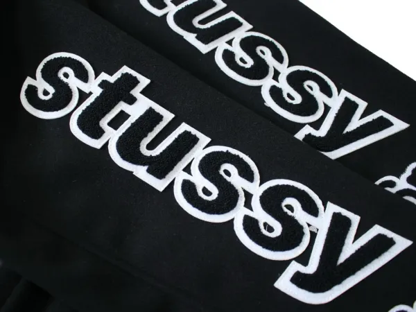 Stüssy Patchwork Varsity Jacket Black Outerwear - 31