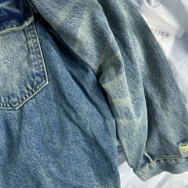 Enfants Riches Déprimés 2504 Water-Washed Denim Jacket - 7