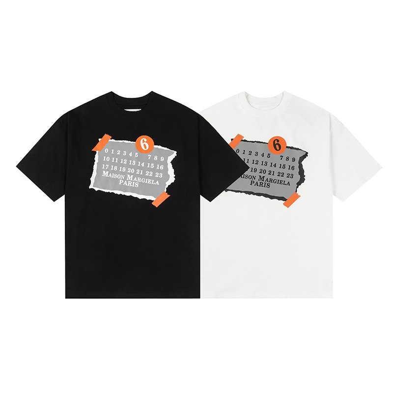 Maison Margiela Moon Phase Black T-Shirt - 11
