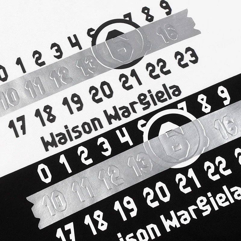 Maison Margiela Moon Phase Black T-Shirt - 32