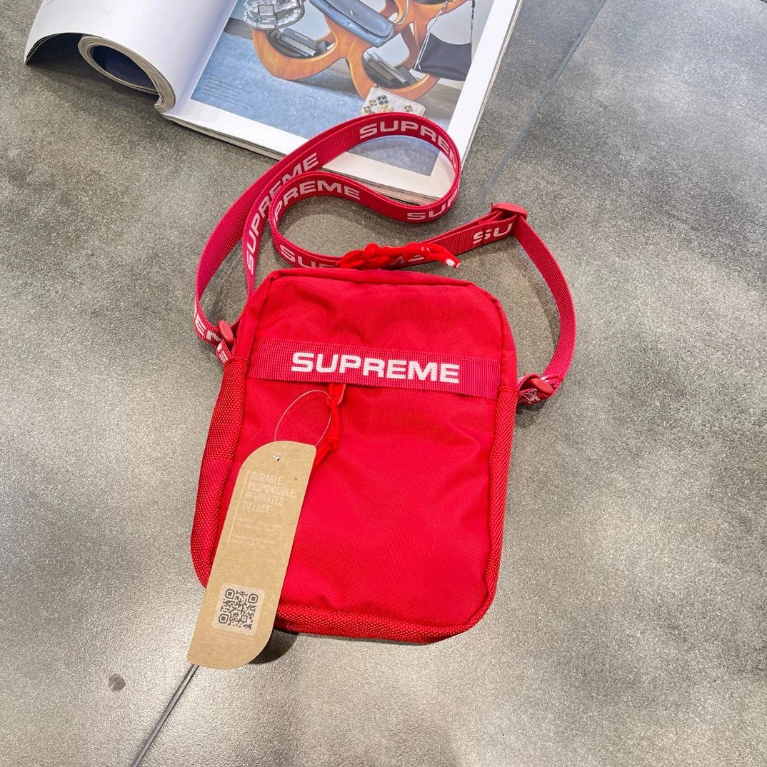 Supreme Shoulder Bag Red Crossbody Bag