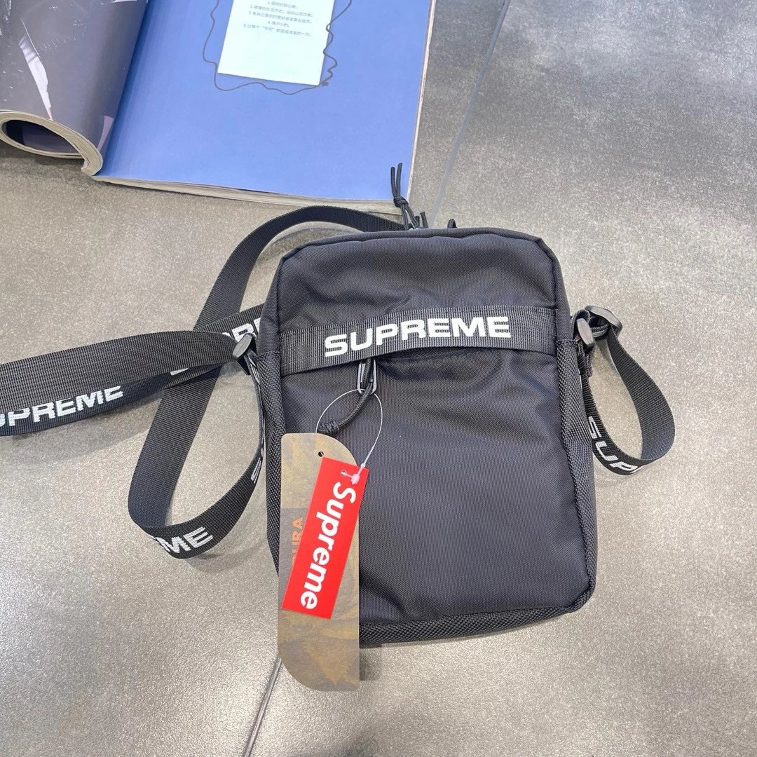 Supreme Shoulder Bag Black Crossbody Bag