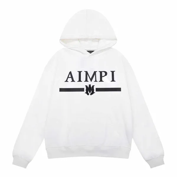 AIMPI Logo Hoodie White - 1