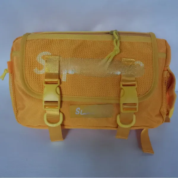 SiS Camo Mesh Belt Bag in Light Blue Multicolor - 6