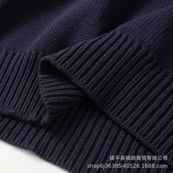 Human Made H Logo Knit Sweater Navy - 12