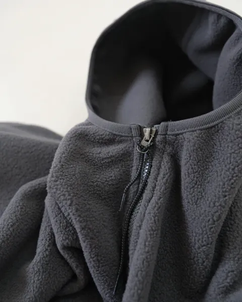 Nike ACG Polartec Full-Zip Hooded Fleece Jacket Black - 18