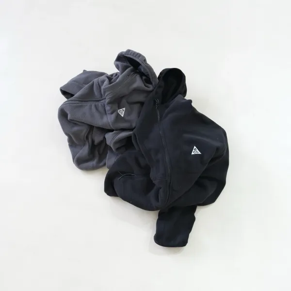 Nike ACG Polartec Full-Zip Hooded Fleece Jacket Black - 13