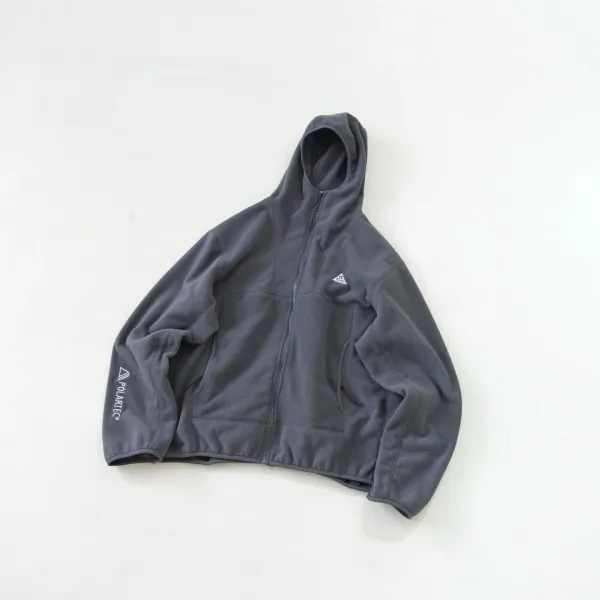 Nike ACG Polartec Full-Zip Hooded Fleece Jacket Black - 14