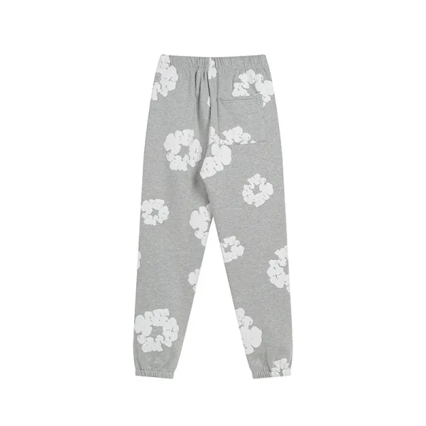 Gallery Dept. Scrunchie Print Joggers Black Sweatpants - 38