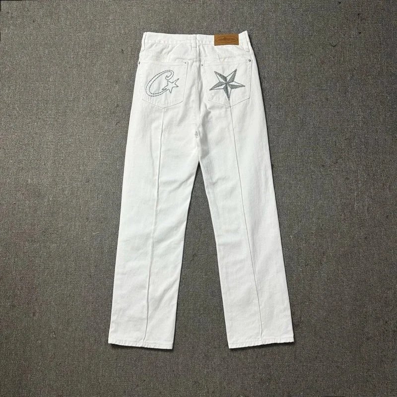 Corteiz Denim Pants with Star Embroidery photo 6