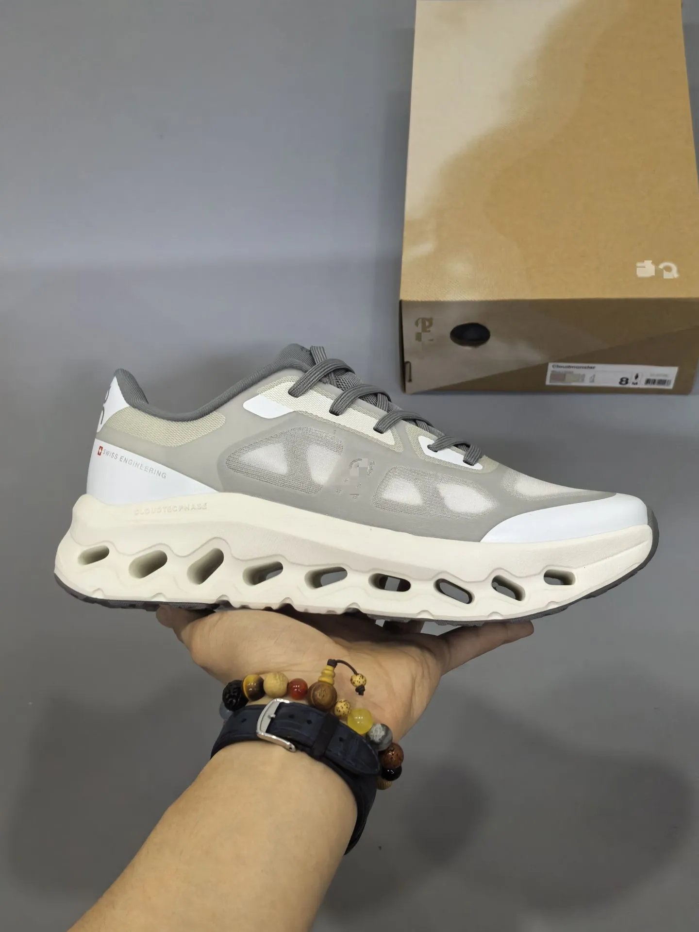 Unbranded Sneakers Mesh with hollow cushioned sole — Whitewash 36-45