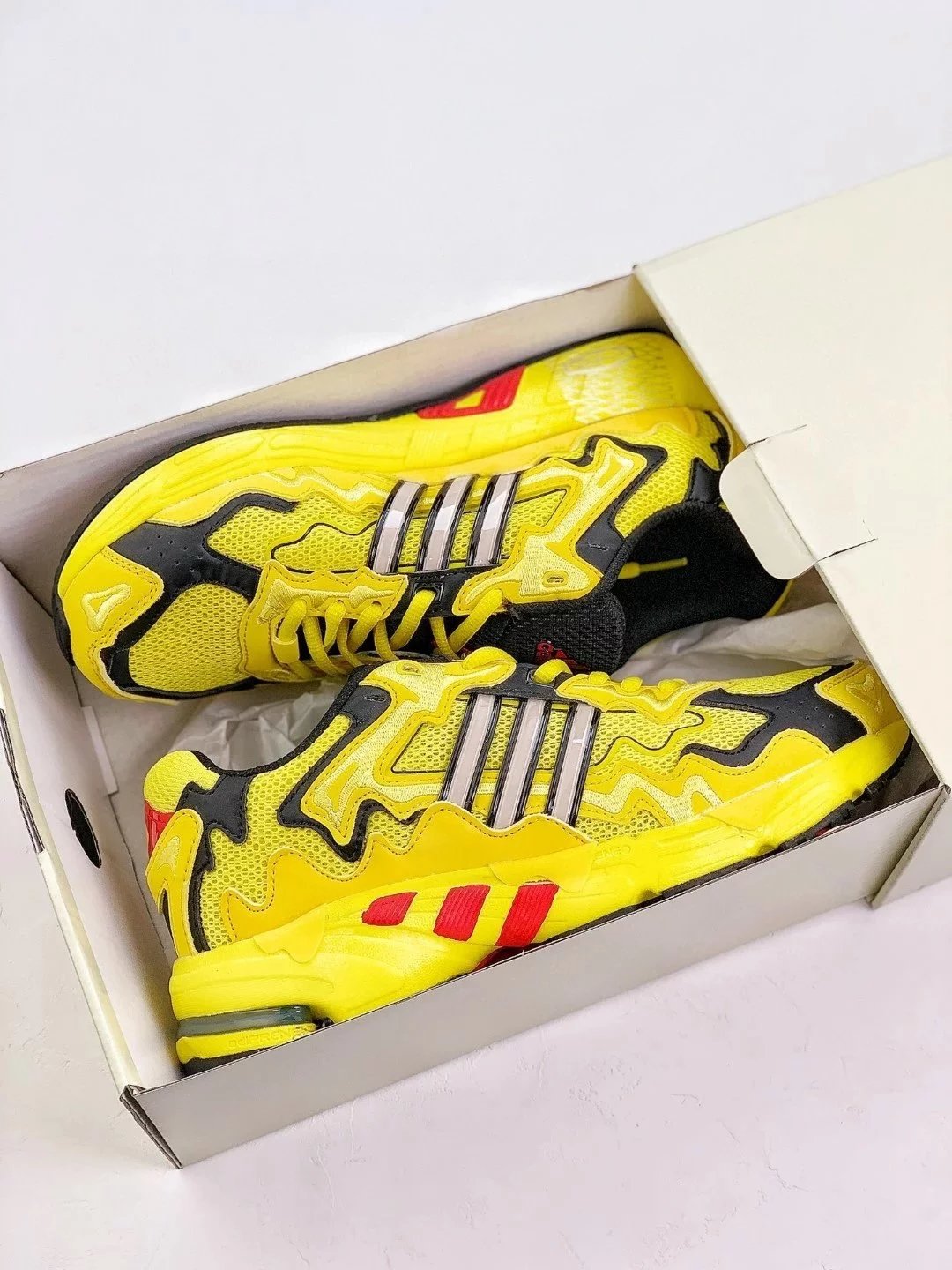 阿迪达斯Adidas x Bad Bunny联名款复古老爹鞋溶解男女休闲鞋运动鞋跑步鞋厚底增高鞋老爹鞋 GY0101