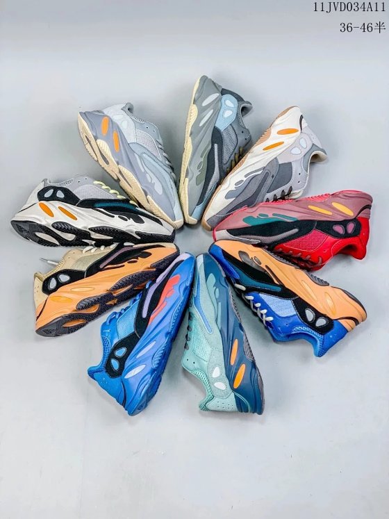 adidas Kanye West x Adidas Yeezy Boost Foam Runner 700 V3 "Azael" Coconut 700 V3 Low-Top Retro Unisex Popcorn Casual Athletic Running Shoes Dad Shoes