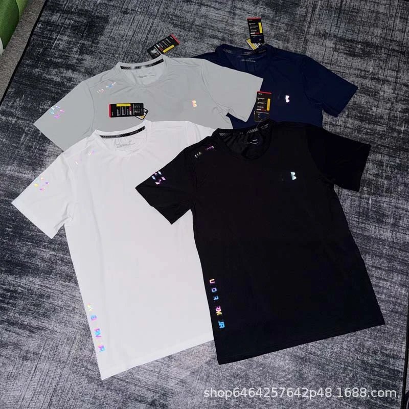 UA Crewneck Ice Silk Quick-Dry Short Sleeve Men's T-Shirt Set