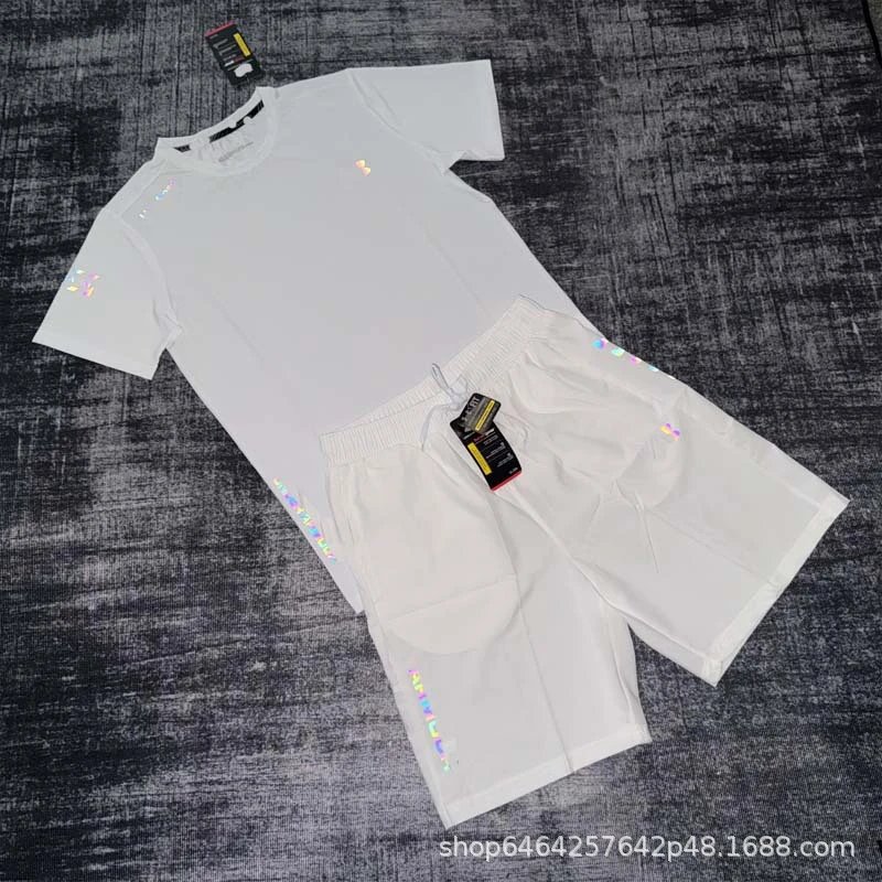 887 White + 216 White Shorts
