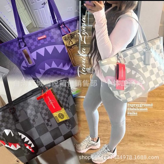 2025 New Style Shoulder Bag Stylish Casual Shark Bag Simple Laptop Bag Large Capacity Multifunctional Travel Backpack