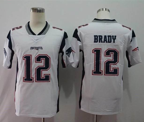 New England Patriots #1 Newton White Alternate Jersey - 13