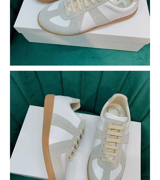 Unbranded Sneakers Low-top suede-panel gum sole product detail image 19