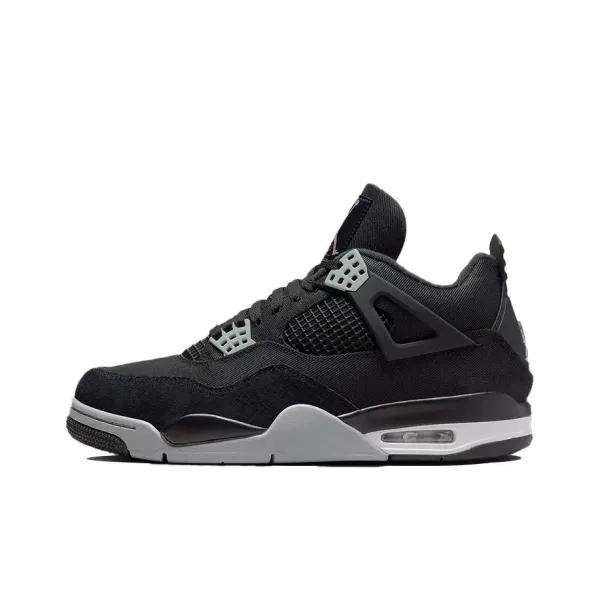 Air Jordan 4 Retro 'Neutral Grey' Sneakers Basketball Shoes - 25
