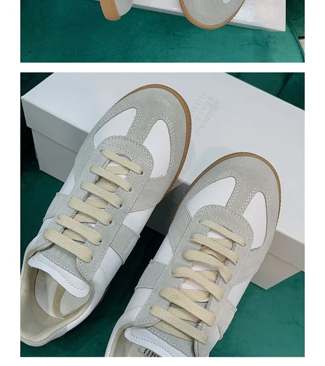 Unbranded Sneakers Low-top suede-panel gum sole product detail image 20