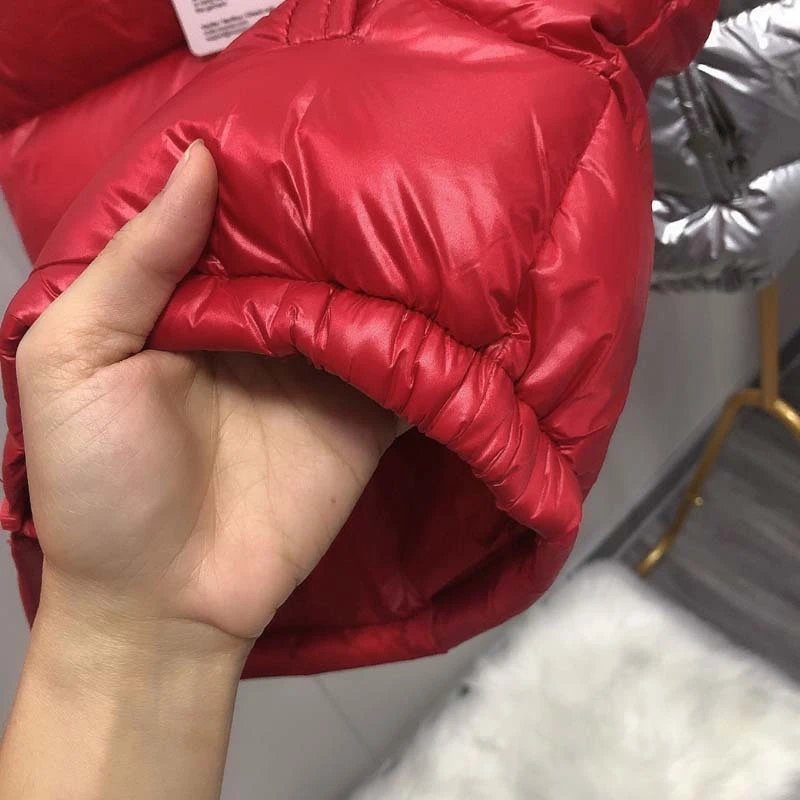 Moncler Kids Hooded Down Vest Red - 31