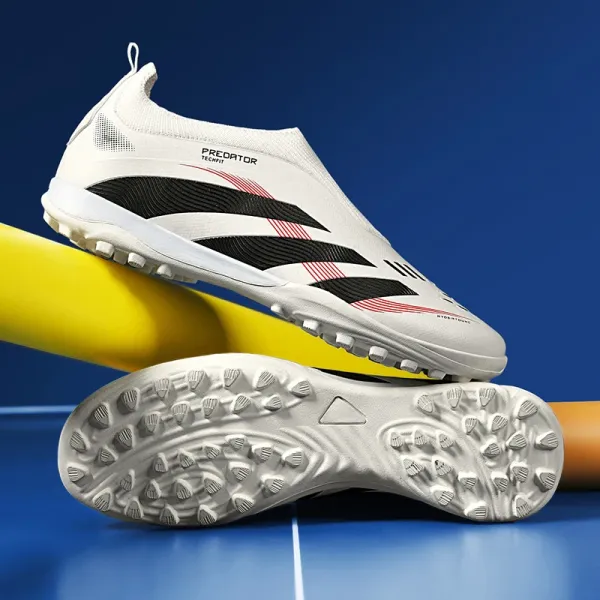 Adidas Predator Techfit Red White Football Cleats - 16