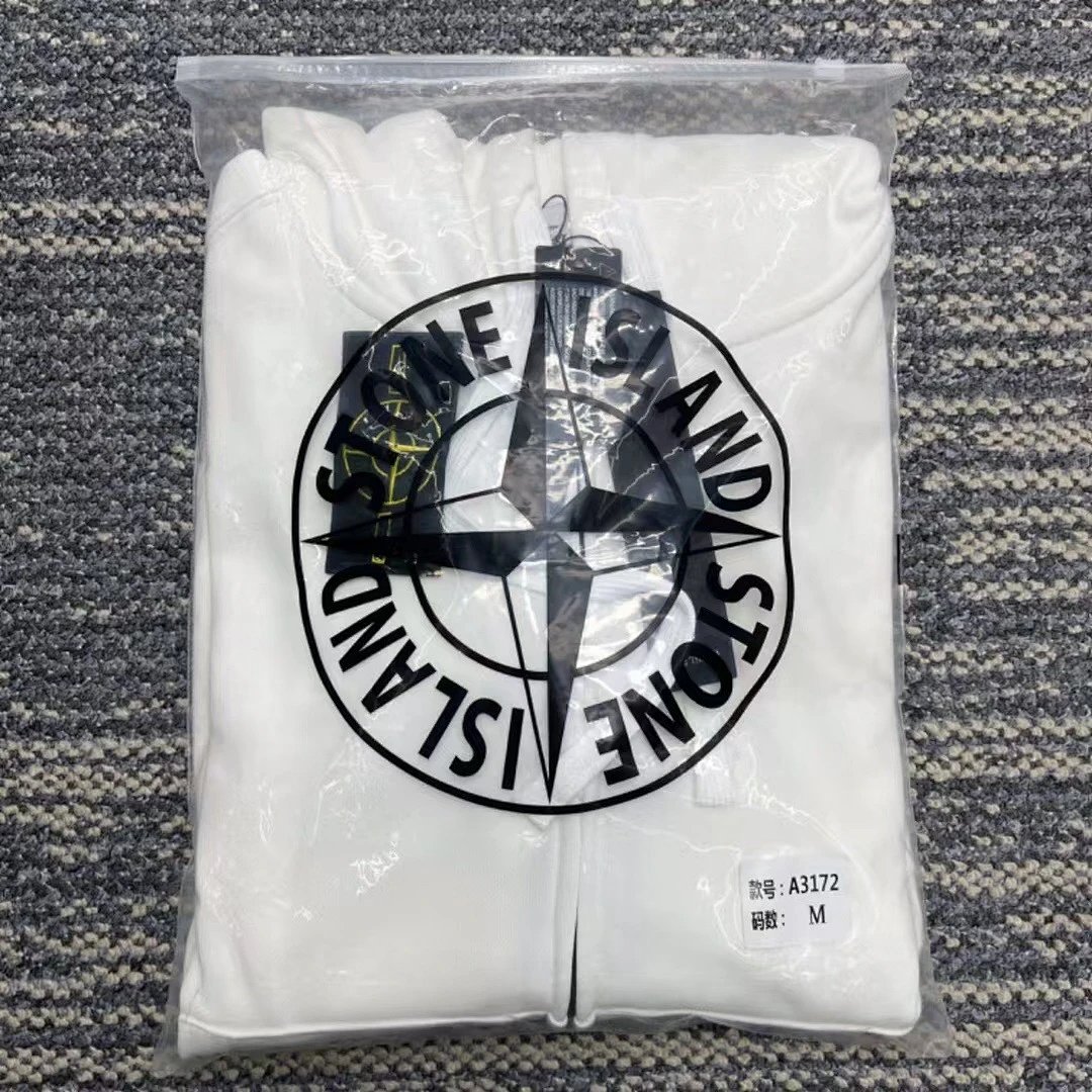 Stone Island Zip-Up Hoodie Mint Green Hoodie product detail 12 in Litbuy spreadsheet finds