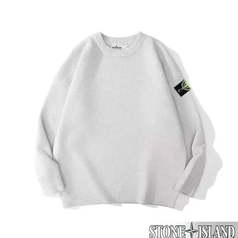 White Crew Neck Sweater