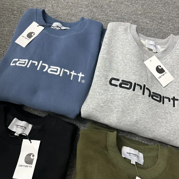 Carhartt Script Logo Crewneck Sweatshirt in Multiple Colors Hoodie - 5
