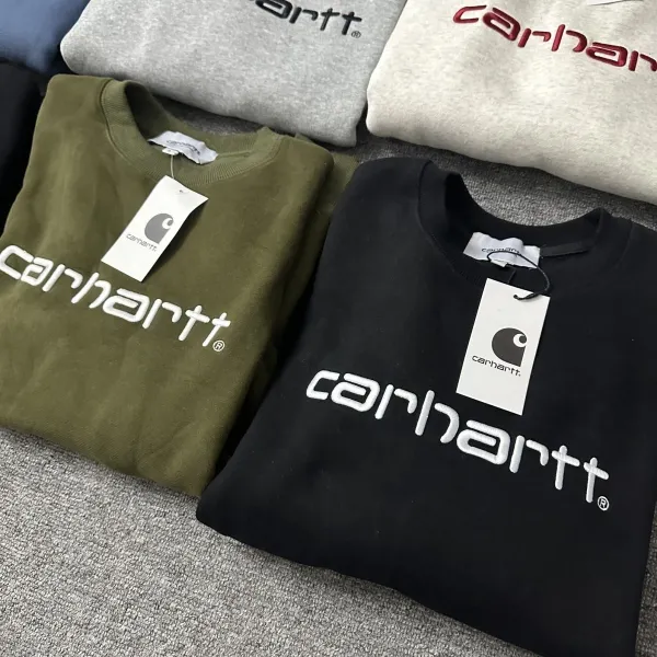 Carhartt Script Logo Crewneck Sweatshirt in Multiple Colors Hoodie - 4
