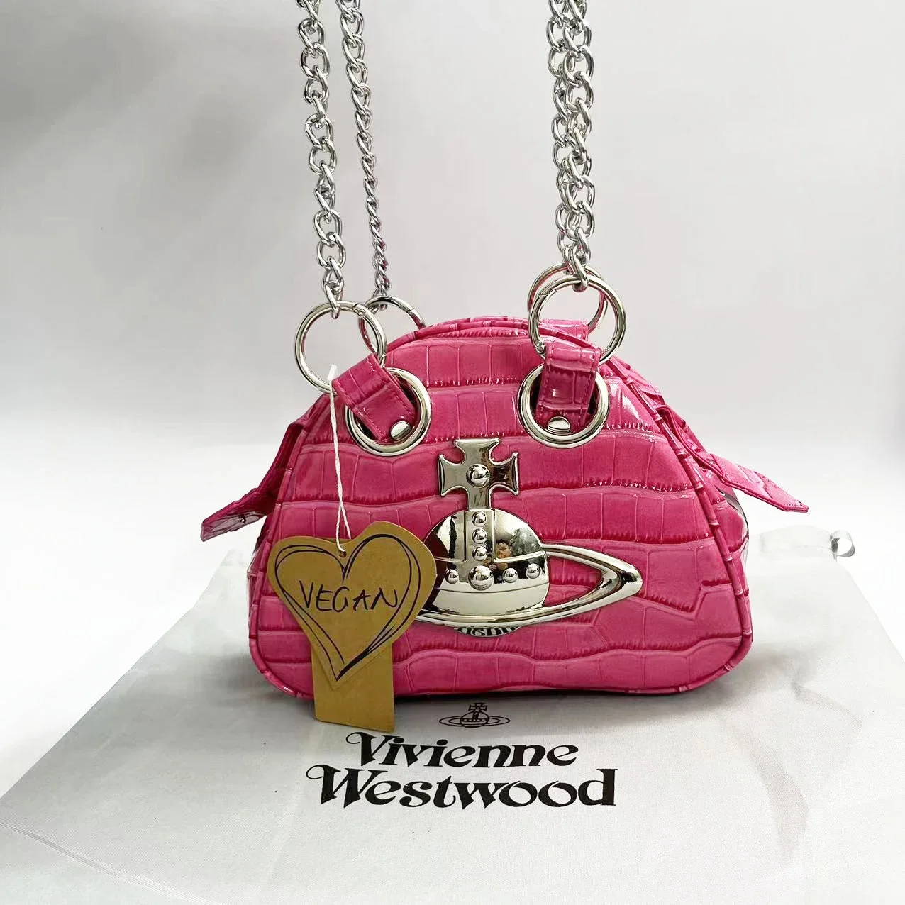 Bolso de Cuero Vivienne Westwood