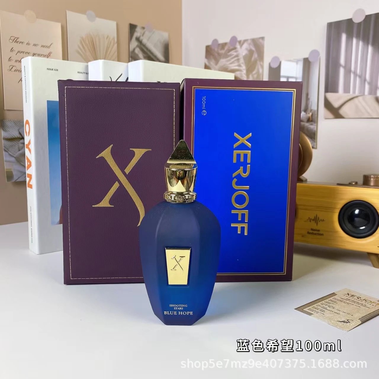 Xerjoff Multiple fragrance variants shown — Blue Hope