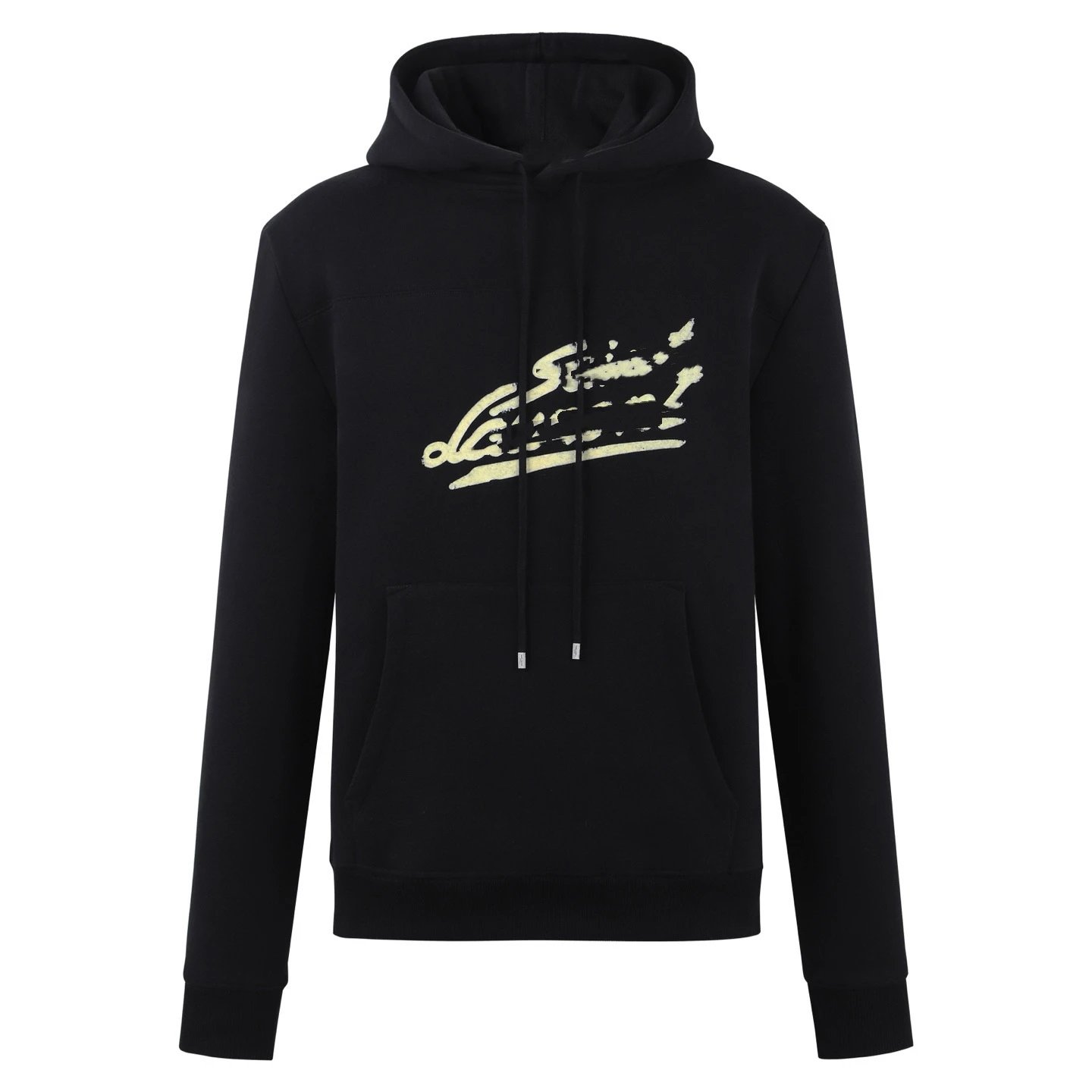 25年秋冬新款休闲时尚男女情侣款胸口字母连帽卫衣上衣 1