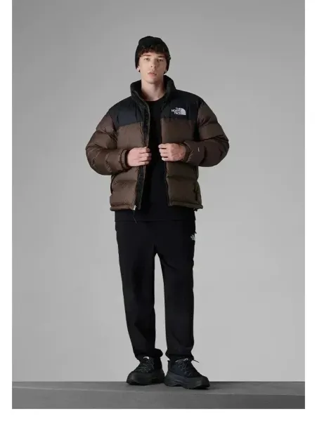 The North Face 1996 Retro Nuptse Jacket White/Black Abstract Print Down-Jacket - 3