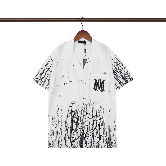 AMIRI Shirts Short-Sleeve Graphic Button-Up product detail image 11