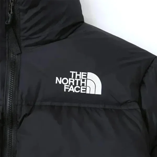 The North Face 1996 Retro Nuptse Jacket White/Black Abstract Print Down-Jacket - 9