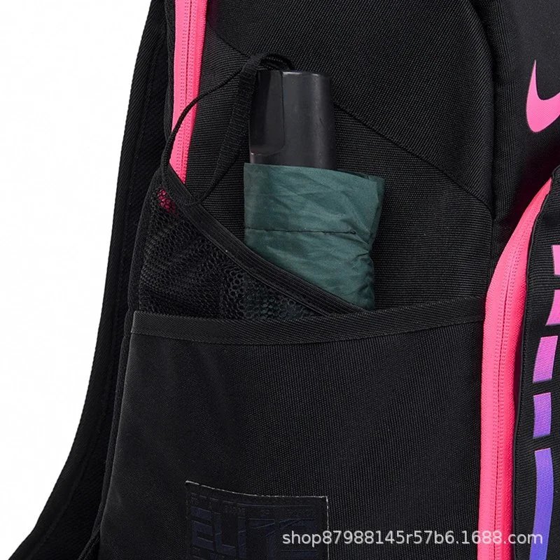 Nike Elite Basketball Backpack Black - 14